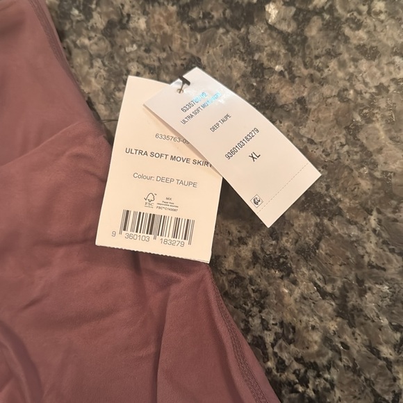 Cotton on deep taupe Body ultra soft move skirt NWT XL - Picture 3 of 8